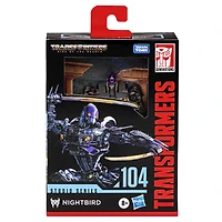 Transformers Generations Studio Series 104, figurine Nightbird classe Deluxe de 11 cm, Transformers: Rise of the Beasts
