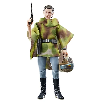 Star Wars The Black Series, Princesse Leia (Endor), Star Wars : Le retour du Jedi, figurine de collection de 15 cm