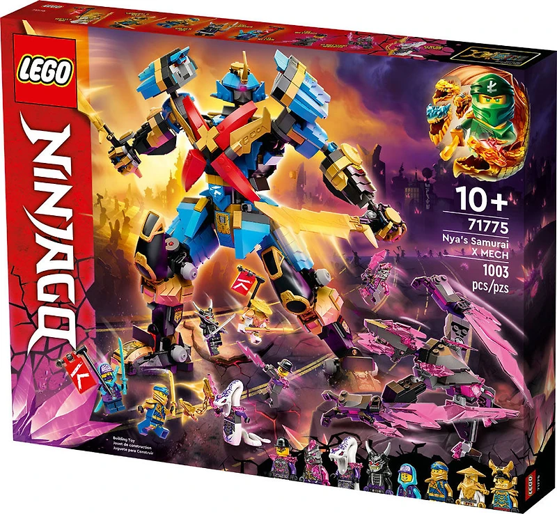 LEGO NINJAGO Le robot Samurai X de Nya71775 Ensemble de construction (1 003 pièces)