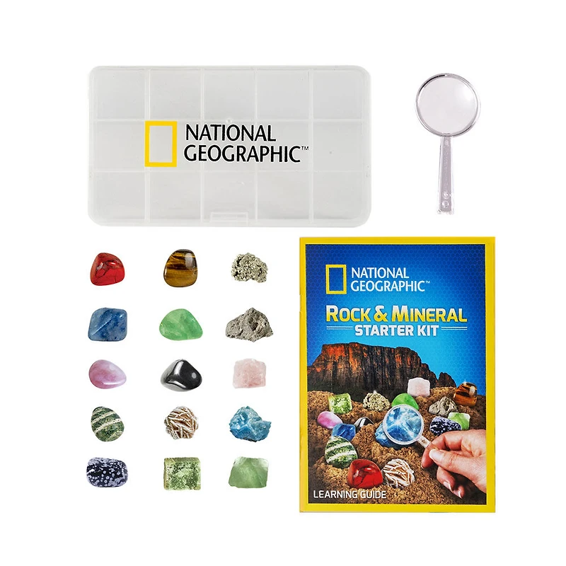 National Geographic Roches et Mineraux Kit de Demarrage