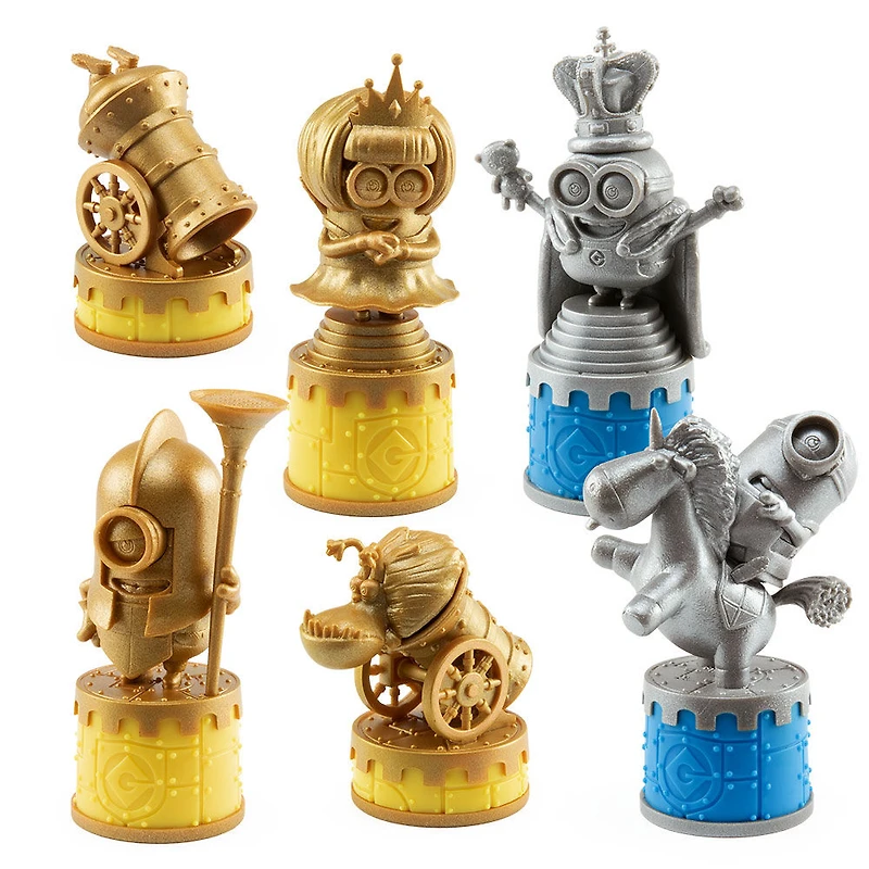 The Noble Collection Minions Medieval Mayhem Chess Set - English Edition