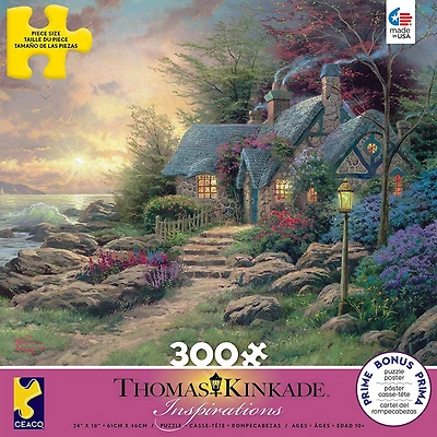Ceaco: Thomas Kinkade - Hideaway casse tête (300pc)