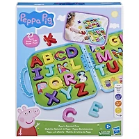 Peppa Pig Peppa's Alphabet Case, Alphabet Puzzles, Preschool Toys - English Edition