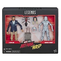 Marvel Legends Series Ant-Man et la Guêpe - Duo de figurines X-Con Luis et Marvel's Ghost.