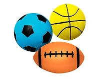 3 Pack Neon Sports Balls Boxed - Les couleurs et les motifs peuvent varier