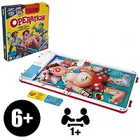 Operation Electronic Board Game with All-in-One Carrying Case