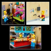 LEGO Icons The Simpsons: Krusty Burger Collectible Building Set for Adults & Fans, Ages 18+ - 10352
