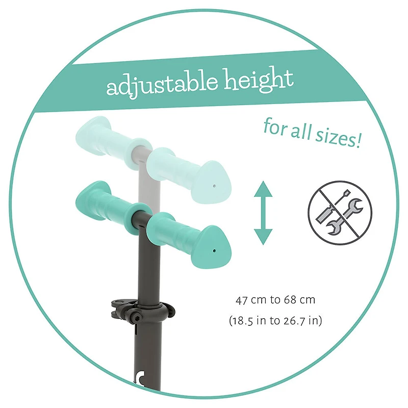 Scotti Lean-To-Steer Scooter Mint