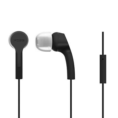 Koss Earbud KEB9 avec Micro Noir
