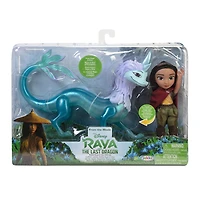 Ensemble cadeau 6 pouces Petite poupée Raya et Sisu du film de Disney Raya etr le dernier dragon. - Notre exclusivité