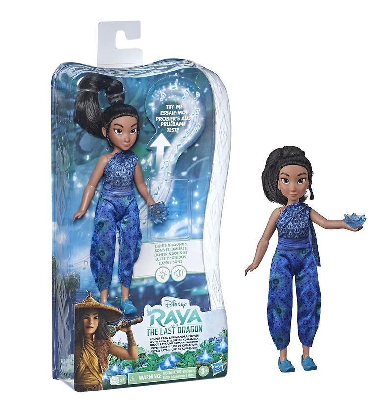 Disney Raya and the Last Dragon, Jeune Raya et fleur de Kumandra