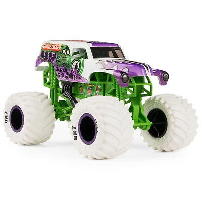 Monster Jam, Monster truck Grave Digger officiel, véhicule en métal moulé à collectionner