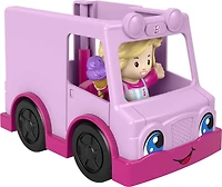 Fisher-Price Little People Barbie Camion de crème glacée, figurine