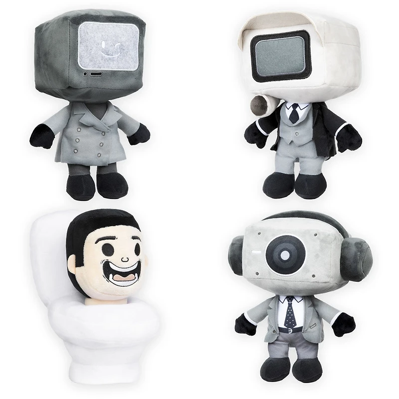 Peluche mystère de Skibidi Toilet de 11 po