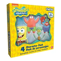 Flexfigs -  Nickeloean Spongebob & Friends 4-Pack (Series 1)