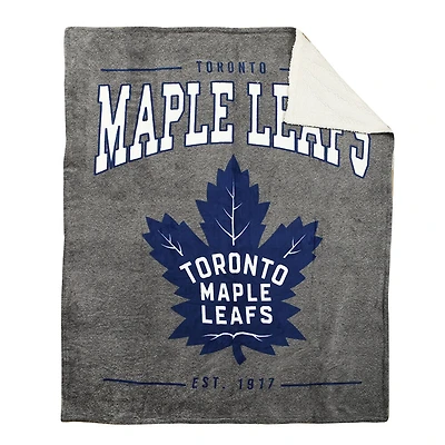NHL Toronto Maple Leafs Superlux Sherpa Throw, 50" x 60"