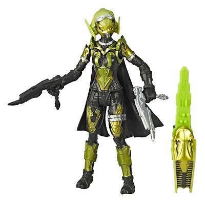 Power Rangers Beast Morphers, figurine de 15 cm du cybervilain Roxy, inspirée de la série télé Power Rangers