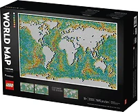 LEGO ART World Map 31203 (11695 pieces)