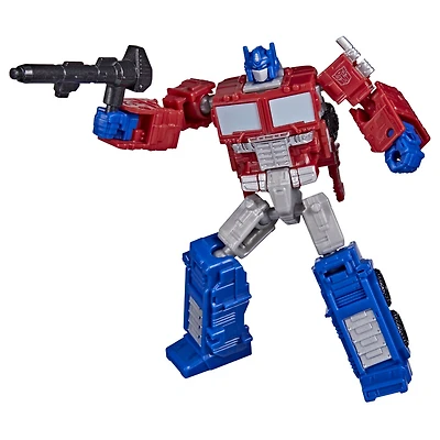 Transformers Generations Legacy, figurine Optimus Prime classe Origine, 8,5 cm