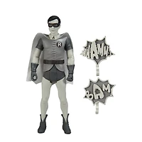 DC Retro 6" Wave 5 Batman 66 - Robin (Black and White TV Variant) - R Exclusive