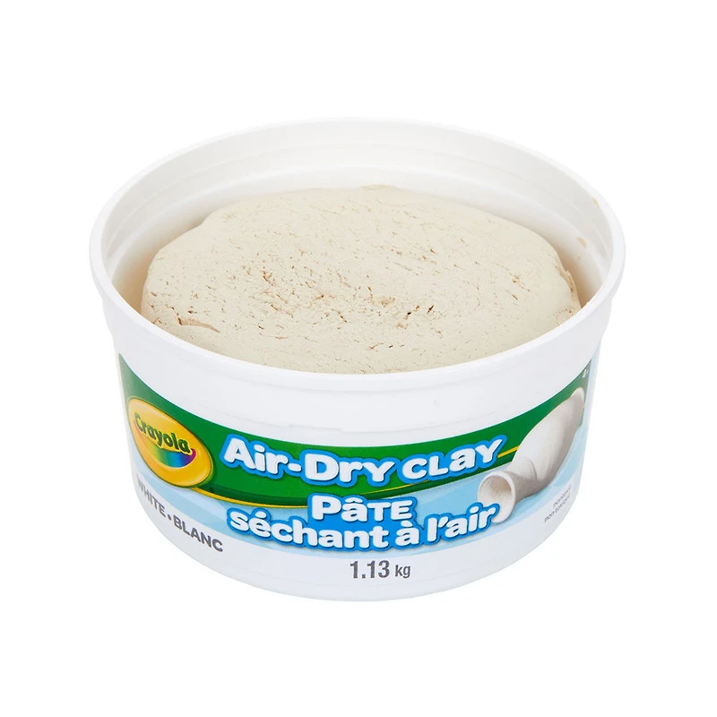 Crayola Air-Dry Clay, White