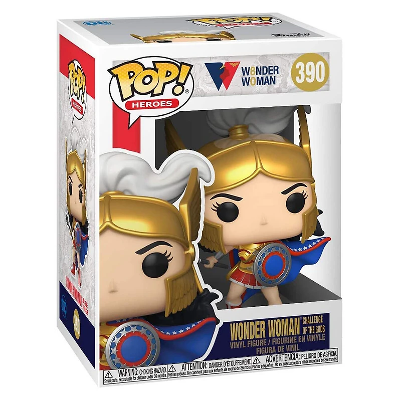 Figurine en Vinyle Wonder Woman (Challenge of The Gods) par Funko POP! Wonder Woman 80th