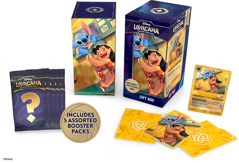 Coffret Cadeau Ravensburger Disney Lorcana JCC Lilo - Édition anglaise