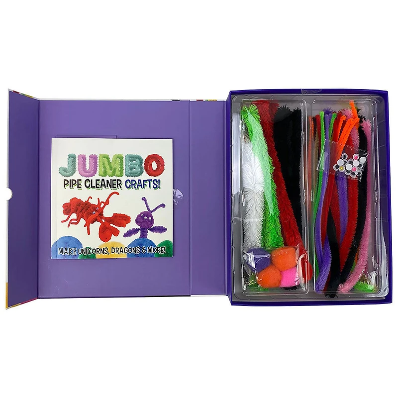 SpiceBox Children's Activity Kits Make and Play Jumbo Pipe Cleaner Crafts - English Edition