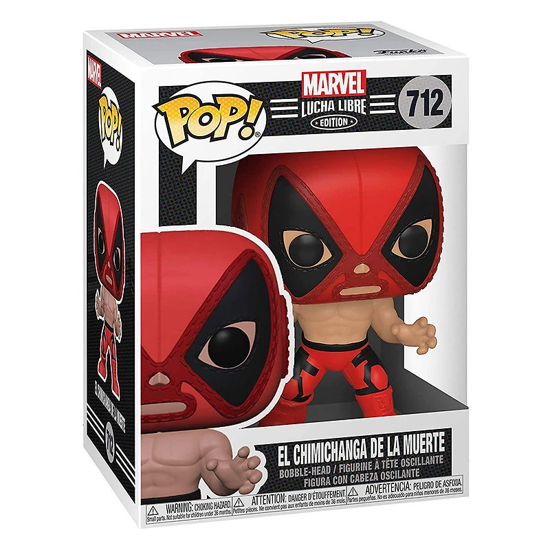 Figurine en vinyle Deadpool par Funko POP! Marvel Luchadores