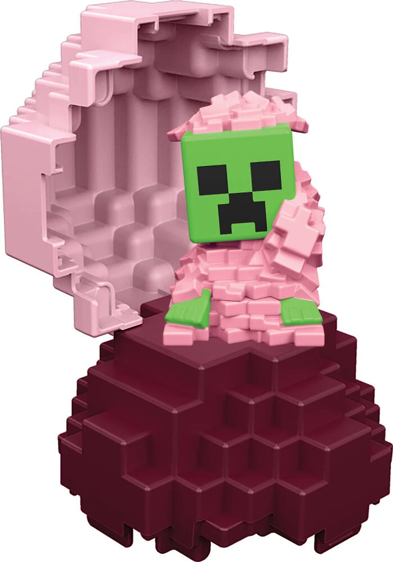 oeuf de réapparition Minecraft Mini Mode avec mini-figurine Cherry Blossom