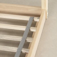 Ohana Lit maison Bambin Naturel