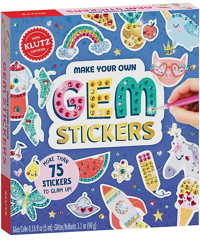 Klutz: Make Your Own Gem Stickers - English Edition
