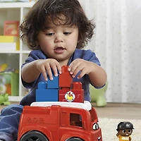 Mega Bloks - Lil'Véhicule Camion de Pompier - Freddy