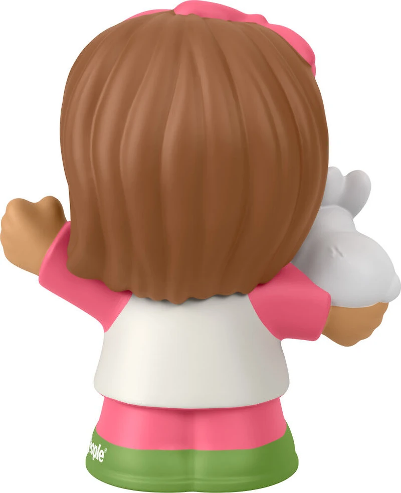 Fisher-Price Little People Mia avec bunny figure pour les tout-petits et les enfants d'âge préscolaire