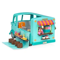 Honeysuckle Sweets & Treats, Li'l Woodzeez, Camion-restaurant avec accessoires
