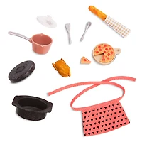 Mini-poupée de 15 cm et accessoires de cuisine, Ensemble Cornelia's Kitchen, Lori