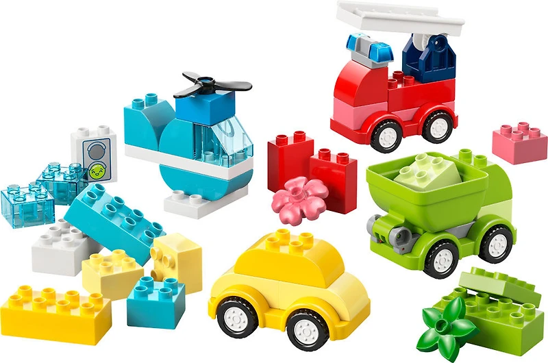 LEGO DUPLO My First Creative Vehicles Building Toy for Toddlers, Boys & Girls, Ages 1.5+ - 10474