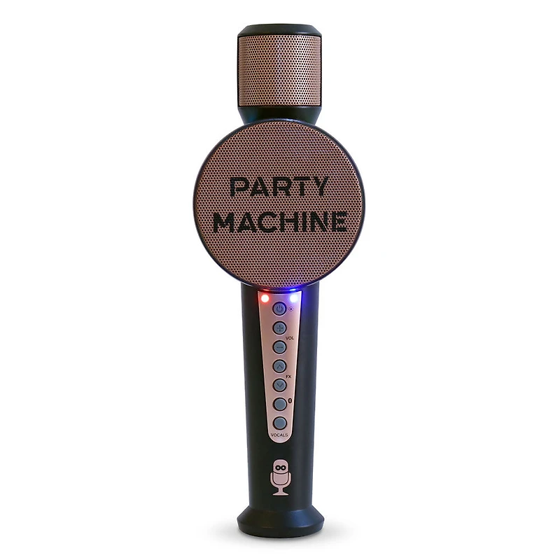 Microphone haut-parleur Bluetooth rose doré