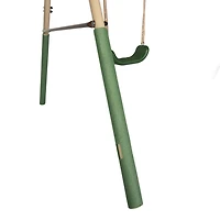 Action 4 Piece Metal Swing Set with Slide Green - R Exclusive