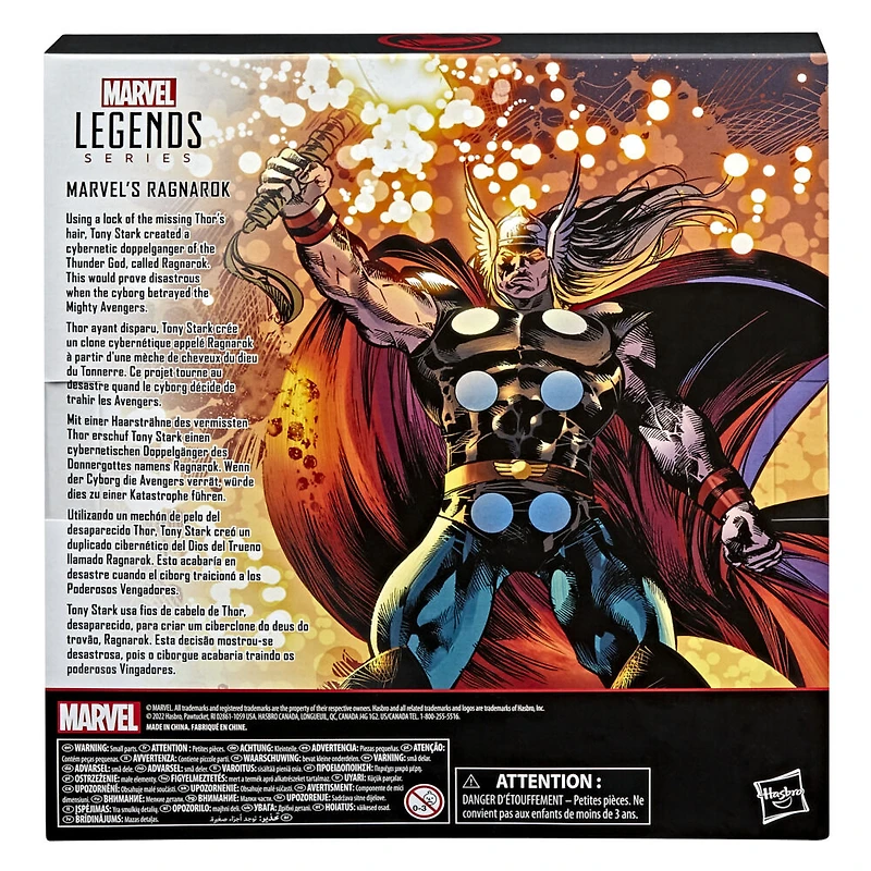 Marvel Legends Series Marvel's Ragnarok (Cyborg Thor) 6-inch Action Figure Collectible Toy