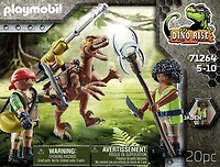 Playmobil - Deinonychus et guerriers