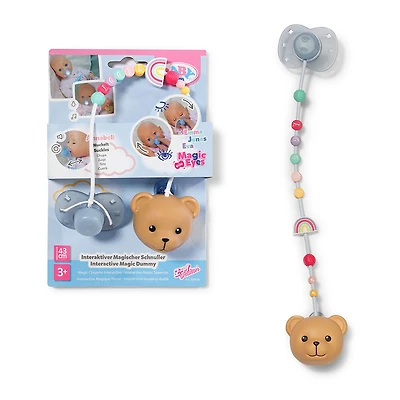 BABY born Interactive Magic Pacifier with pacifier chain for 43cm dolls