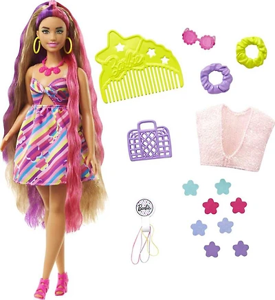 Barbie Totally Hair Flower - Themed Doll