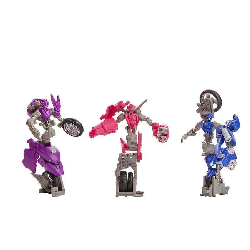 Jouets Transformers Studio Series 52, trio de figurines Arcee Chromia et Elita-1 Deluxe du film  Transformers : La Revanche, taille de 11 cm