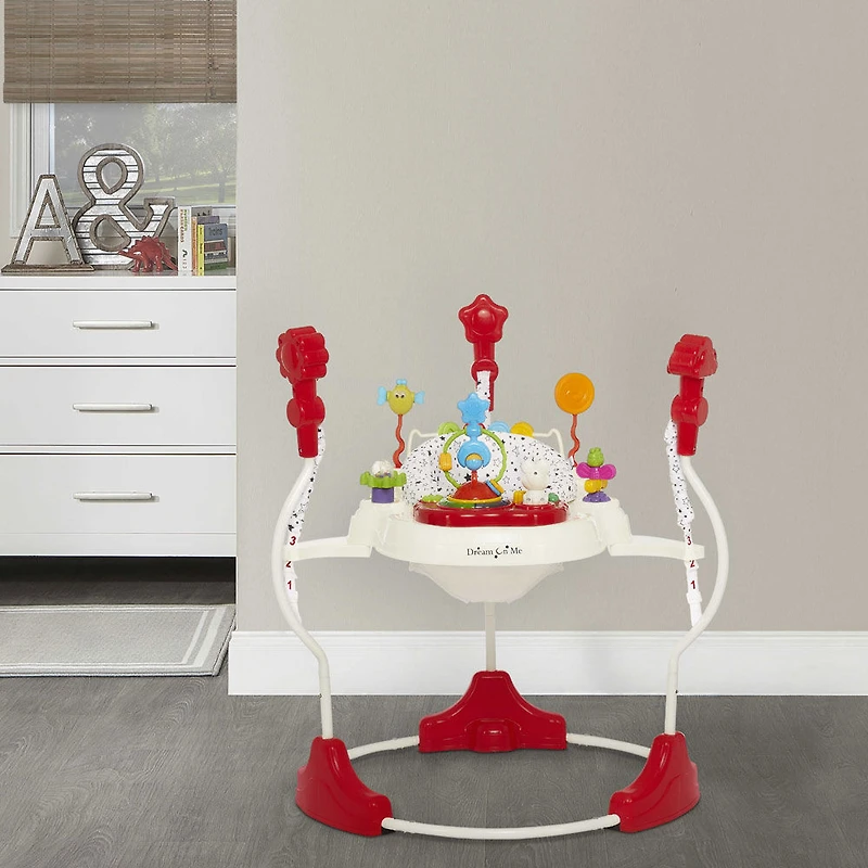 Activity Center Bouncer Black & White