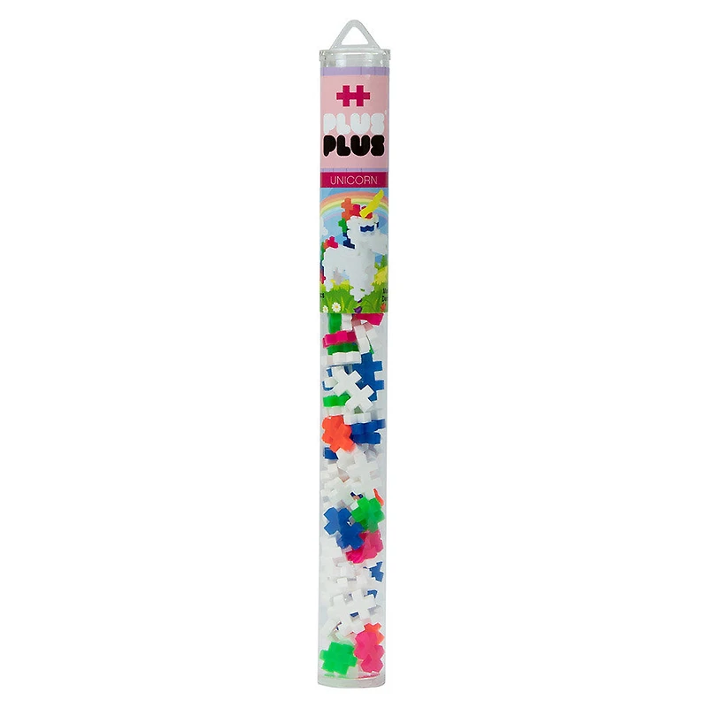 Plus Plus Mini Maker Tube - Licorne