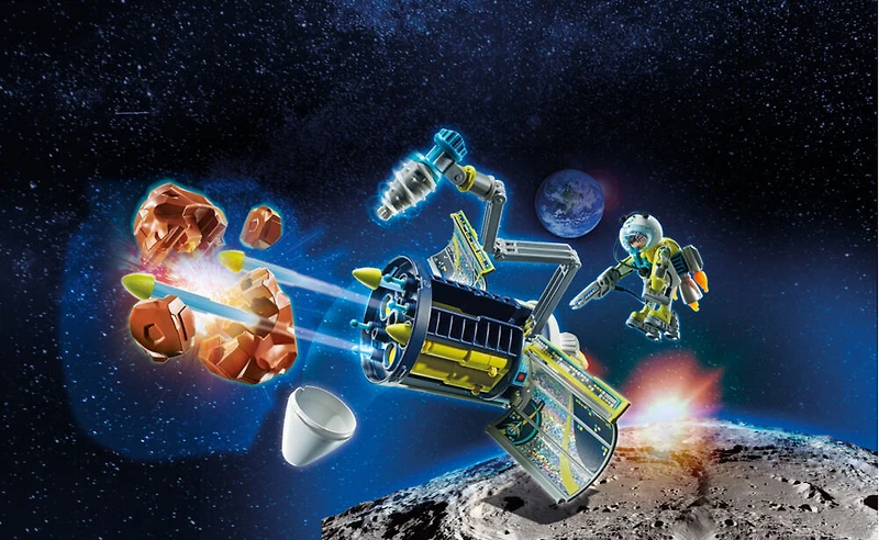 Playmobil - Spationaute et satellite