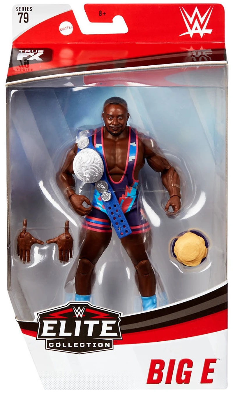 WWE - Figurine articulée Big E Elite Collection