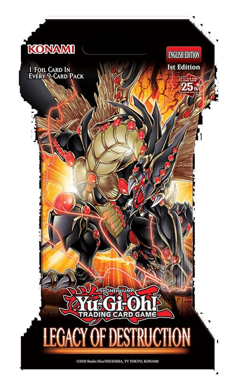 Yu-Gi-Oh! Legacy of Destruction Sleeved Booster - English Edition
