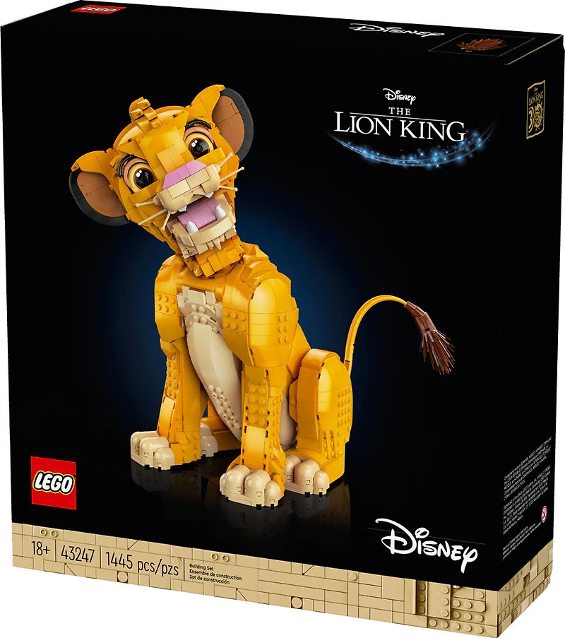 LEGO Disney Young Simba the Lion King Fan Disney Collection Building Set 43247